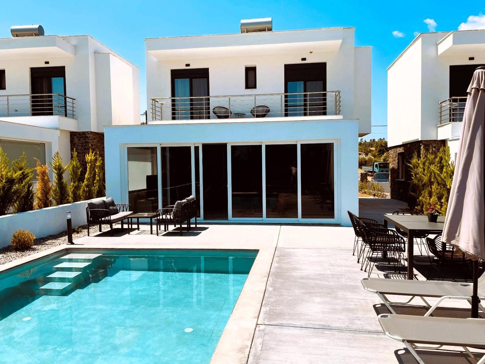 Glaroi 2 Villa Pefkochori Ngoại thất bức ảnh