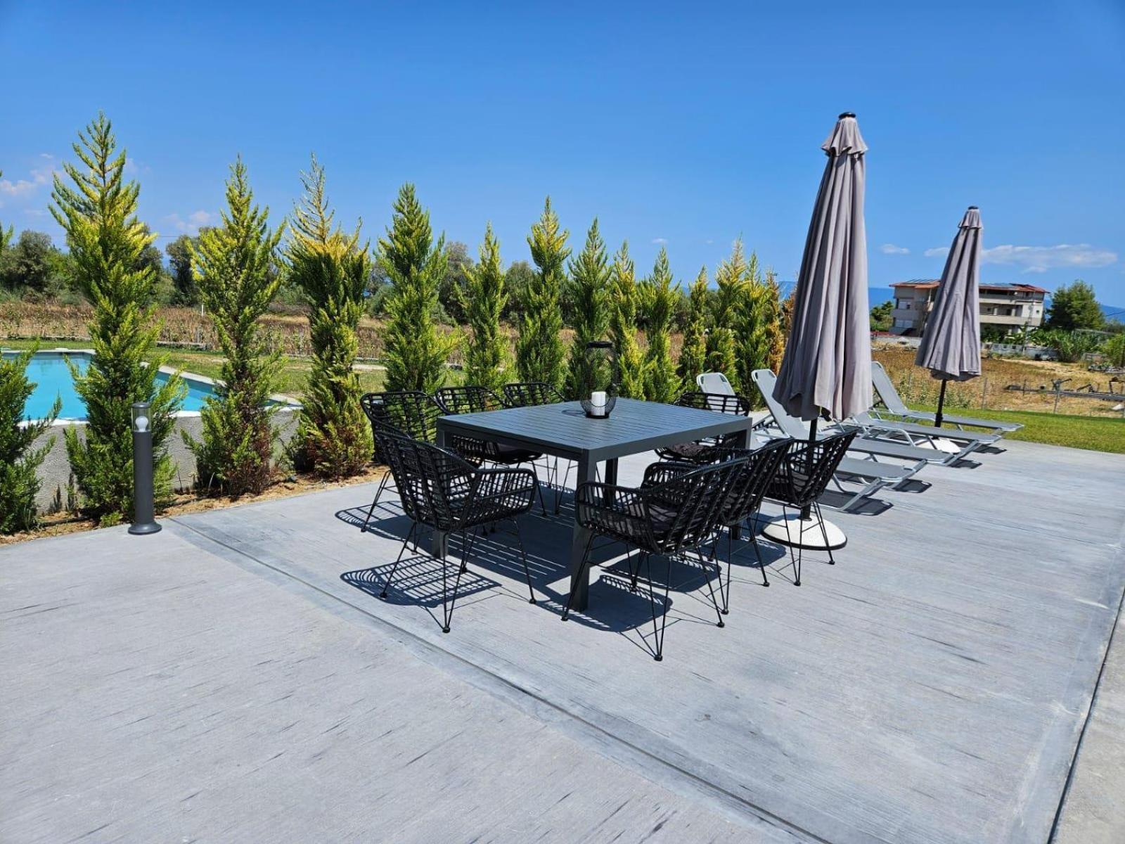 Glaroi 2 Villa Pefkochori Ngoại thất bức ảnh